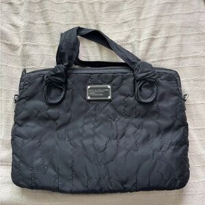 Marc by Marc Jacobs Quilted Black Laptop Bag
